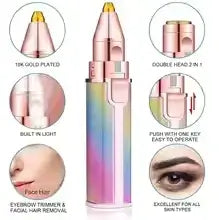 Women Eyebrow Trimmer with Facial Hair Remover