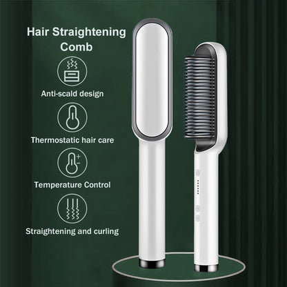Electric Hair Straightening Brush