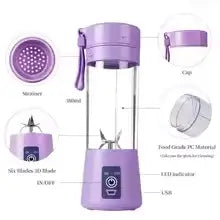 Portable Juicer USB Rechargeable