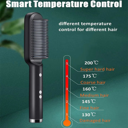 Electric Hair Straightening Brush